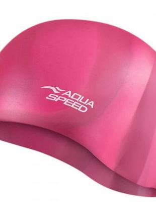 Шапка для плавания aqua speed bunt 8854 мультиколор уни osfm 113-35 (орригинал)