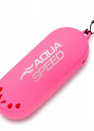 Чехол для очков aqua speed silicone goggle case ofsm розовый универсальный ofsm 633-03