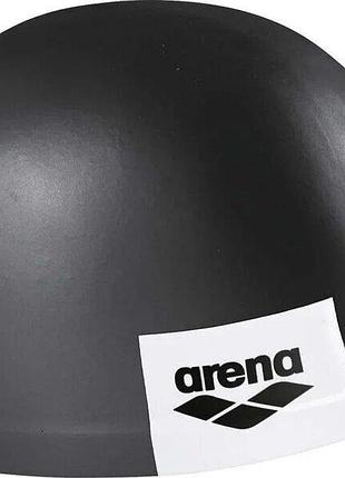 Шапка для плавания arena logo moulded cap черный уни osfm 001912-201 (орригинал)