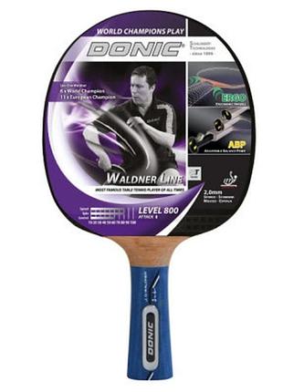 Ракетка для настольного тенниса donic walder 800 ( оригинальный) 754882