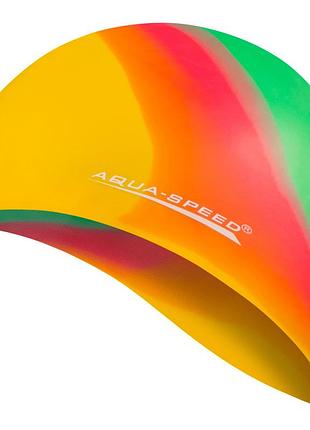 Шапка для плавания aqua speed bunt 4044 мультиколор osfm 113-49 (орригинал)