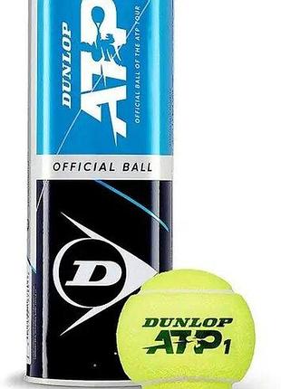 Мячи для тенниса dunlop atp official 3b 601313 (орригинал)