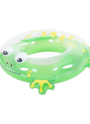 Круг для плавания детский надувной лягушка 94×77 см (9+) 35652