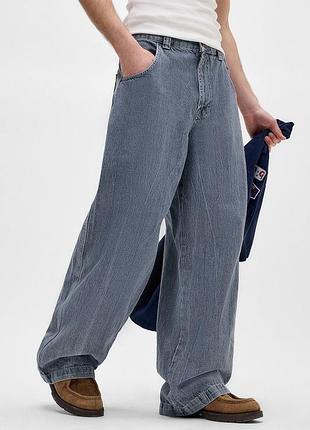 Широкие джинсы bdg urban outfitters skate jean washed denim baggy fit