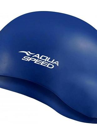 Шапка для плавання aqua speed ​​mono 6194 синій уні osfm (оригінал) 111-10