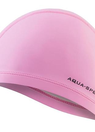 Шапка для плавания aqua speed profi 5877 розовый уни osfm (орригинал) 090-03
