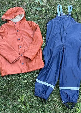 Дощовик 134 р lupilu  , грязепруф h&m