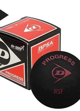 Мяч для сквоша dunlop progress 1 точка красная (орригинал)