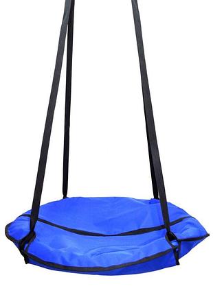 Подвесная качелька «лелечо гнездо» blue (синяя) kk-01bl