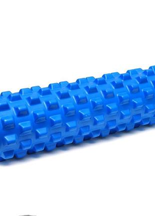 Роллер для йоги и пилатеса grid bubble roller gemini power g0010-bl