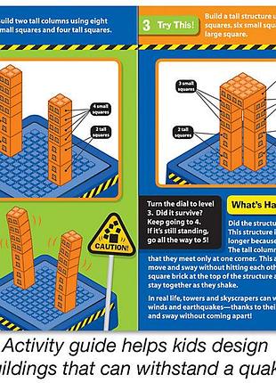 Конструктор симулятор подземных толчков survive the quake engineering kit от lakeshore 5