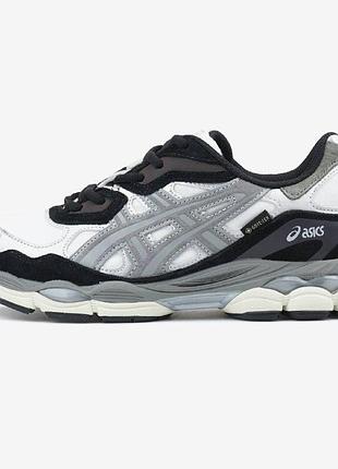 Asics gel-nyc ivory clay grey gore-tex