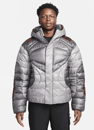 Пуховик чоловічий nike tech pack insulated atlas jacket grey fb7423-029