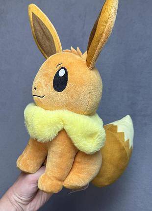 Покемон иви eevee мягкая игрушка pokemon оригинал 2024 плюшевая 30см