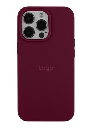 Чохол silicone case (aa) для iphone 14 pro max plum