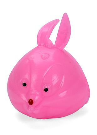 Дитяча іграшка антистрес липучка-лизун ms 4701(pink) розмір 8 см