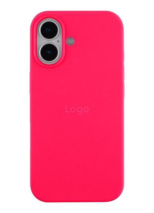 Чохол silicone case full size (aa) appleiphone17 панель-накладка для телефону айфон 17 shiny pink