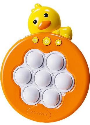 Портативная игра pop-it speed push game ver.6 duck