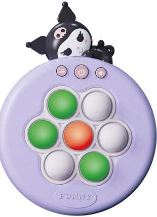 Портативная игра pop-it speed push game ver.6 black cat