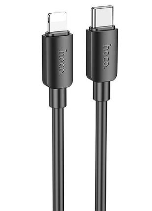 Дата кабель hoco x96 hyper type-c to lightning 20w (1m) black