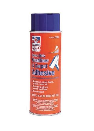 Клей permatex body shop heavy duty headliner & carpet adhesive спрей высокопрочный 474г