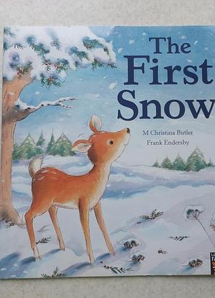 Детская книга на английском языке the first snow christina butler frank edensby английского языка книга