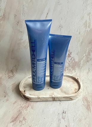 Набір відновлююча маска і крем термозахист paul mitchell