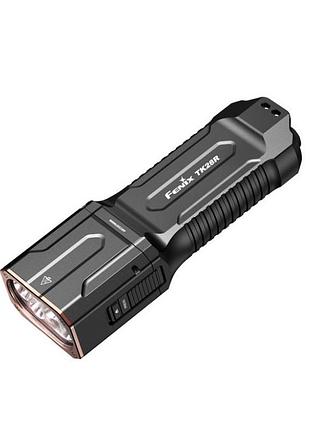 Ручной фонарь fenix ​​tk28r 6500 лм дальность освещения 400 м usb type-c black