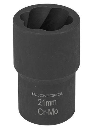 Головка-екстрактор для пошкоджених болтів / гайок 21мм * 50мм 1/2" rockforce rf-90621