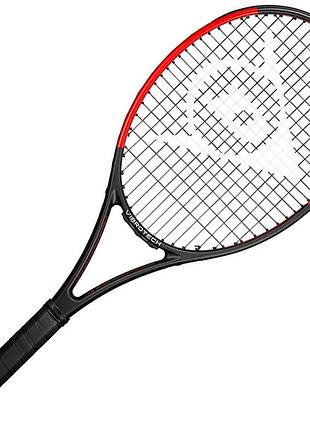 Тенісна ракетка dunlop team 285 чорна/червона без чохла gr4 (оригінал) 10312880