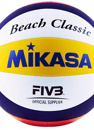 Мяч волейбольный пляжный mikasa bv551c (original)