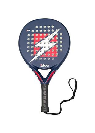 Ракетка для падел-тенісу zeus racchetta thunder beginners з чохлом (оригінал) z01936