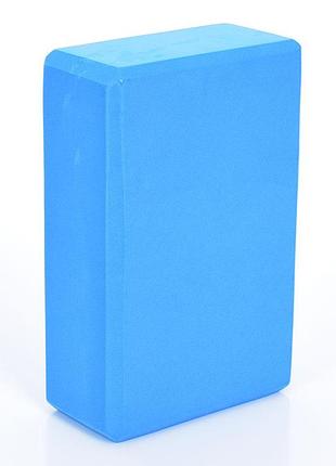 Блок для йоги gemini 180грамм gb0858-2bl синий