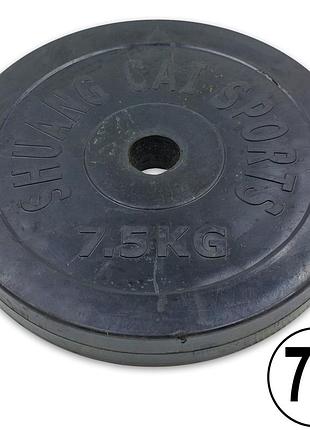 Диски гумові shuang cai sports 52мм 7,5кг ta-1803-7_5b