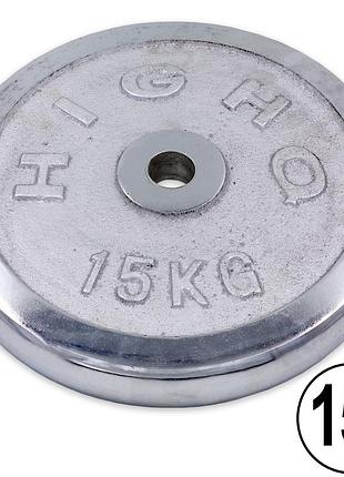 Диски хромированные ga-1433-15k 30мм 15кг