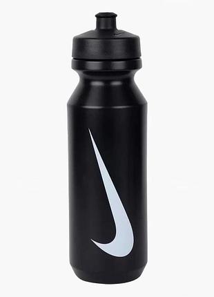 Пляшка для води nike big mouth bottle 2.0 32oz 946 мл чорна (оригінал) n.000.0040.091.32