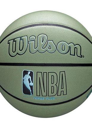 М'яч баскетбольний wilson nba forge plus eco bskt tan розмір 7 wz2010902xb7 (оригінал)