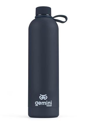 Термос gemini sport 1000мл цвет темно-синий bg09-13
