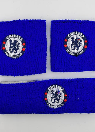 Набор напульсник и повязка на голову chelsea gh-303