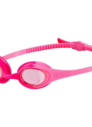 Очки для плавания arena spider kids розовые детские osfm 004310-203 (орригинал)