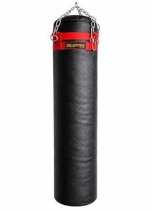Мешок боксерский gemini sport классический кожза 140 cм с цепью gbk2-140