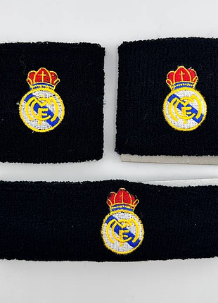 Набор напульсник и повязка на голову real madrid gh-306