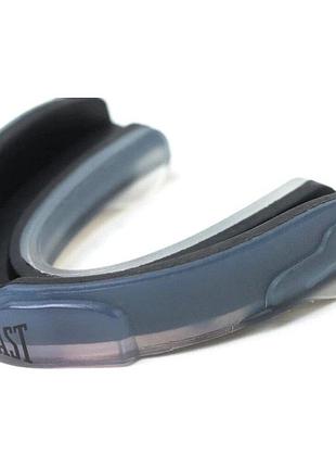 Капа боксерська everlast evergel mouth guard прозоро-темно-синя універсальна (оригінал) p00003604