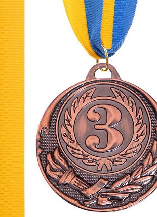 Медали с лентой 3 места 4,5см c-4334-3
