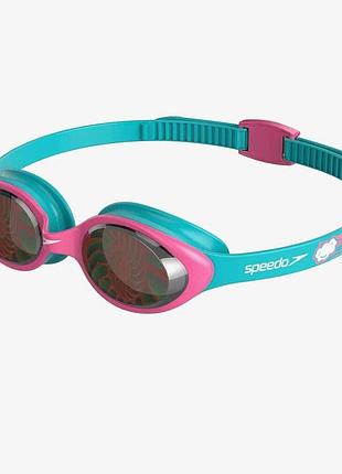 Окуляри для плавання speedo illusion 3d prt ju блакитний, рожевий дит osfm 8-11597c621 (оригінал)