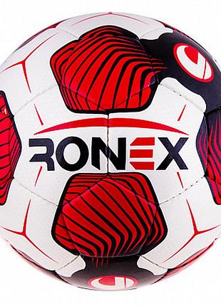 Мяч футбольный rontex red premium rrp-650 no5
