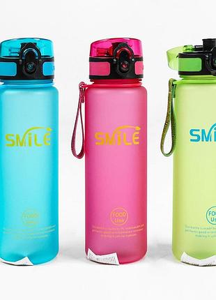 Пляшка для води smile 620 мл 8810 зелений