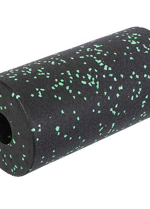 Роллер для занятий йогой и пилатесом epp epp-031 черный-салатовый
