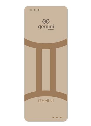 Коврик для йоги каучуковый полиуретан pro zodiac gemini gemini sport pro близнецы 183см*68см*5мм puy-4900-4