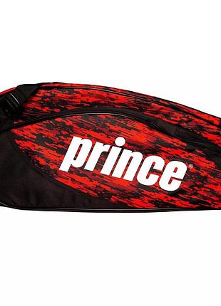 Сумка чехол prince tour team squash collection black/red 6p885017 (оriгинал)